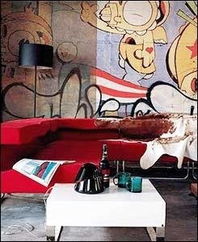 教你玩轉涂鴉壁紙 diy讓家更加個性時尚