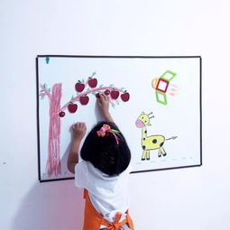 你家孩子的童年,一定缺少這件萬能神器 逗伴匠兒童磁力涂鴉墻膜